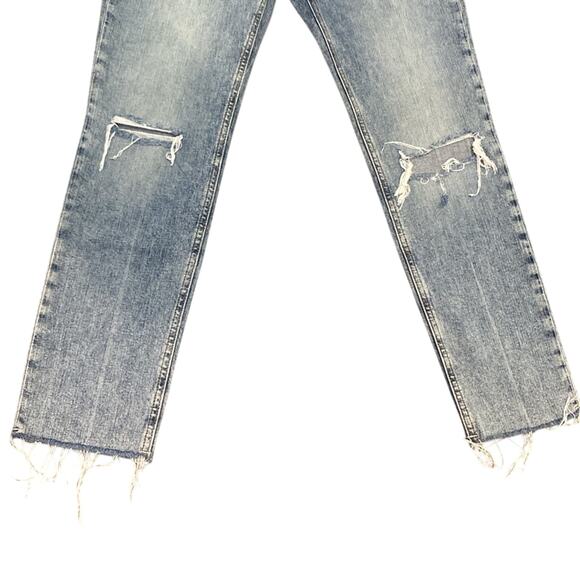 RAG & BONE Low Rise Slim Boyfriend Womens Sz 24 Distressed Light Wash - Picture 5 of 6